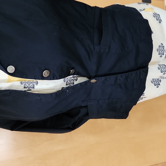 NWT Christopher and Banks chambray weight  cotton jacket - Picture 3 of 8